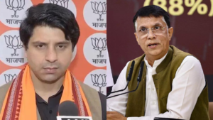 Read more about the article ‘At 8:30am distributing Jalebis, at 11:30am criticising EC’: BJP takes jibe at Congress for celebrating victory before result