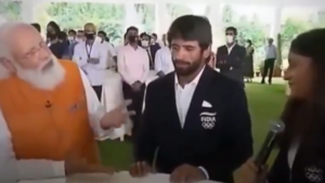 Read more about the article ‘Don’t let success go to your head’: BJP leader Rajeev Chandrasekhar shares old video of PM Modi’s advise to Vinesh Phogat