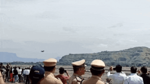 Read more about the article First trial flight lands at airport in Navi Mumbai
