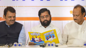 Read more about the article ‘Sitting here’: Maharashtra deputy CM Devendra Fadnavis hints at Mahayuti’s chief minister face