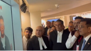 Read more about the article Watch: CJI asks AI lawyer, ‘Is death penalty constitutional in India?’ — see its response