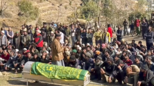 Read more about the article Amid anti-Pak slogans, farewell to slain VDGs in J&K’s Kishtwar
