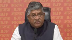 Read more about the article Congress conspiring with conservative, divisive Muslim elements for votes: BJP MP Ravi Shankar Prasad