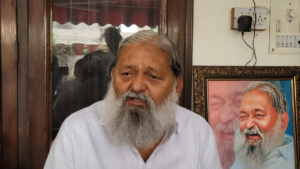 Read more about the article Chandigarh can only belong to Punjab if the Hindi-speaking areas are given to Haryana besides SYL water: Anil Vij