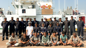 Read more about the article Daring rescue: Indian Coast Guard ship intercepts Pakistan maritime vessel, saves 7 fishermen