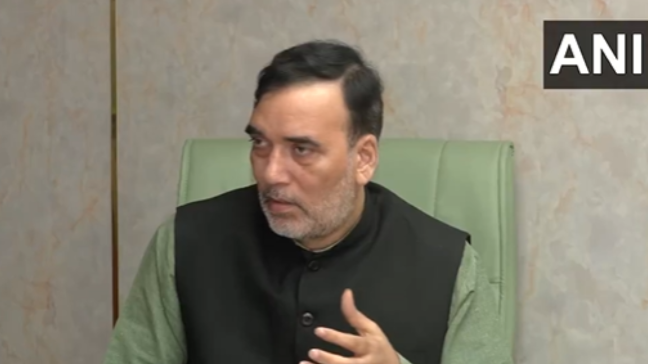 You are currently viewing ‘Grant NOC for cloud seeding to induce artificial rains’: Gopal Rai to Centre on Delhi pollution crisis