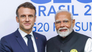 Read more about the article PM Modi, Macron commit to bolster India-France strategic ties, focus on defence and AI