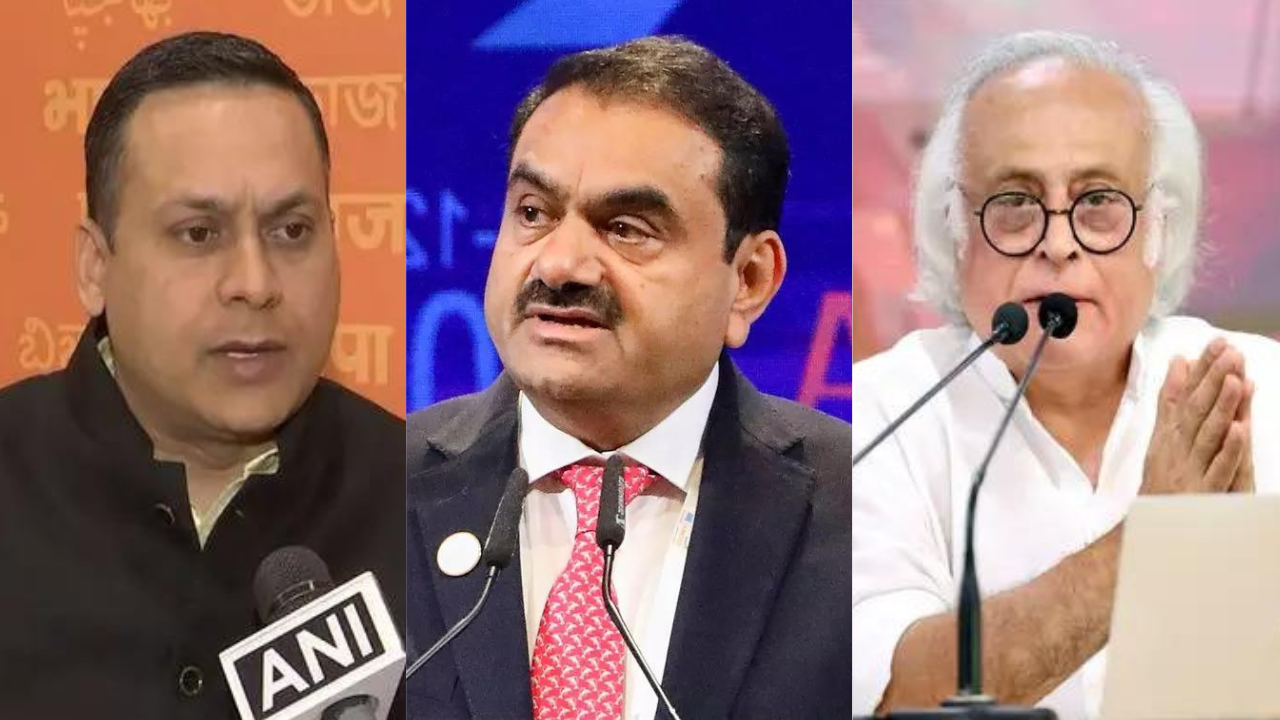 You are currently viewing ‘Timing raises questions’: BJP targets Congress over Adani indictment in US