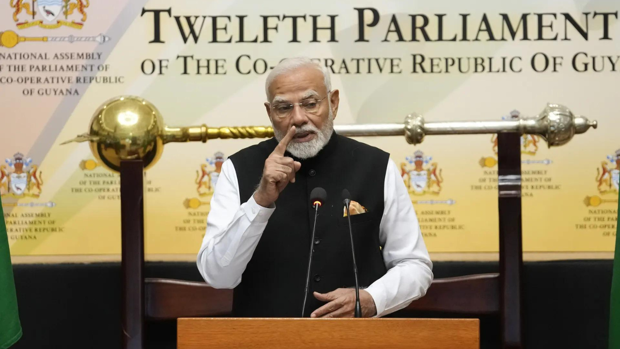 You are currently viewing PM Modi in Guyana House: India has refrained from expansionism