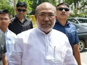 Read more about the article ‘Matter of shame’: Manipur CM Biren Singh condemns attacks & looting during protest