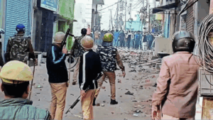 Read more about the article 3 dead as protest against mosque survey in UP’s Sambhal turns violent