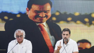 Read more about the article ‘How can govt be part of probe into itself’: Congress criticises MEA’s response on Adani issue