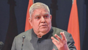 Read more about the article ‘What a tragedy’: Vice President Jagdeep Dhankhar says history manipulated to credit select few for Independence