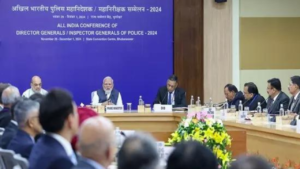 Read more about the article ‘Harness double AI power’, PM Modi tells police on threats from cybercrime, digital fraud