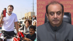 Read more about the article ‘Only aim to spread communal frenzy’: BJP takes aim at Rahul, Priyanka Gandhi’s Sambhal visit