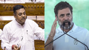 Read more about the article ‘Slanderous’: Cong MP Manickam Tagore asks Lok Sabha Speaker Om Birla to act against BJP MP Sambit Patra