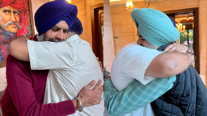 Read more about the article ‘Risking life not an easy thing’: Sukhbir Badal hugs Punjab cops who saved his life