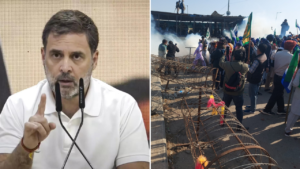 Read more about the article ‘Firing tear gas at farmers condemnable,’ says Rahul Gandhi, urges immediate implementation of MSP
