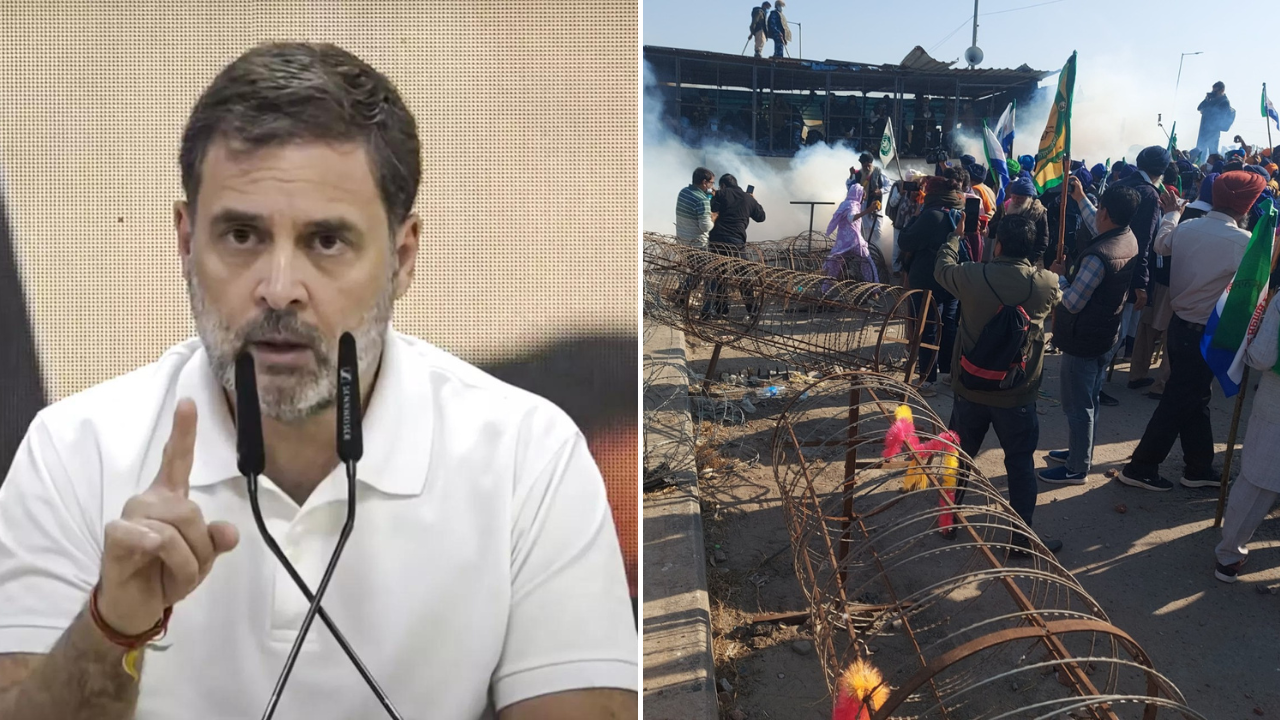You are currently viewing ‘Firing tear gas at farmers condemnable,’ says Rahul Gandhi, urges immediate implementation of MSP