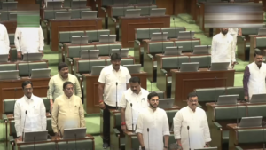 Read more about the article ‘Democracy being murdered’: Maharashtra opposition MLAs skip oath-taking ceremony