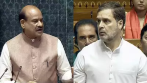 Read more about the article Rahul asks Birla to expunge BJP MPs’ remarks against him