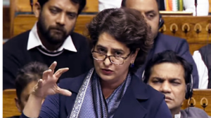 Read more about the article Combative yet calm: Decoding Priyanka Gandhi’s maiden Parliament speech