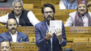 Read more about the article ‘Necks of Sikhs’: Anurag Thakur’s reminder to Rahul Gandhi on ‘Eklavya’ jibe in Lok Sabha