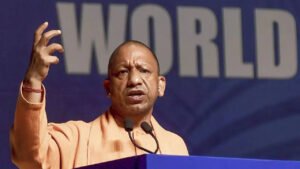 Read more about the article Ram Mandir workers honoured while hands of those behind Taj Mahal chopped off: CM Yogi