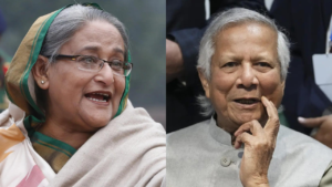 Read more about the article On eve of Bangladesh victory day, Sheikh Hasina says Yunus ‘secretly helping communal forces’