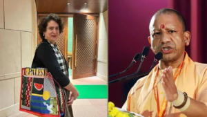 Read more about the article ‘While Congress holds bag, UP sending youth to Israel: CM Yogi’s dig at Priyanka