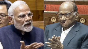 Read more about the article Sharad Pawar meets PM Modi, says talked nothing political