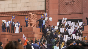 Read more about the article Parliament scuffle: Police file FIR against Rahul Gandhi based on BJP complaint – what has he been charged with?