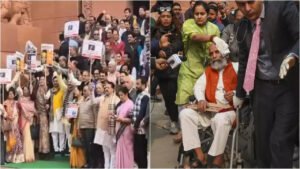 Read more about the article Lok Sabha Speaker bars protests at Parliament gates: Report