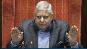 Read more about the article Dhankhar spoke for ‘30%’ of Rajya Sabha time in Parliament winter session: TMC