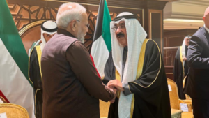 Read more about the article PM Modi attends opening ceremony of Arabian Gulf Cup, meets Kuwaiti Emir
