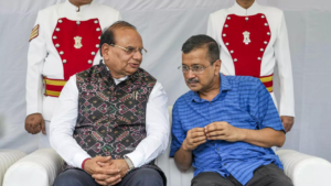 Read more about the article ‘Visit these areas and see the hellish conditions’: LG slams Delhi govt after ground visits; Kejriwal says ‘thanks’
