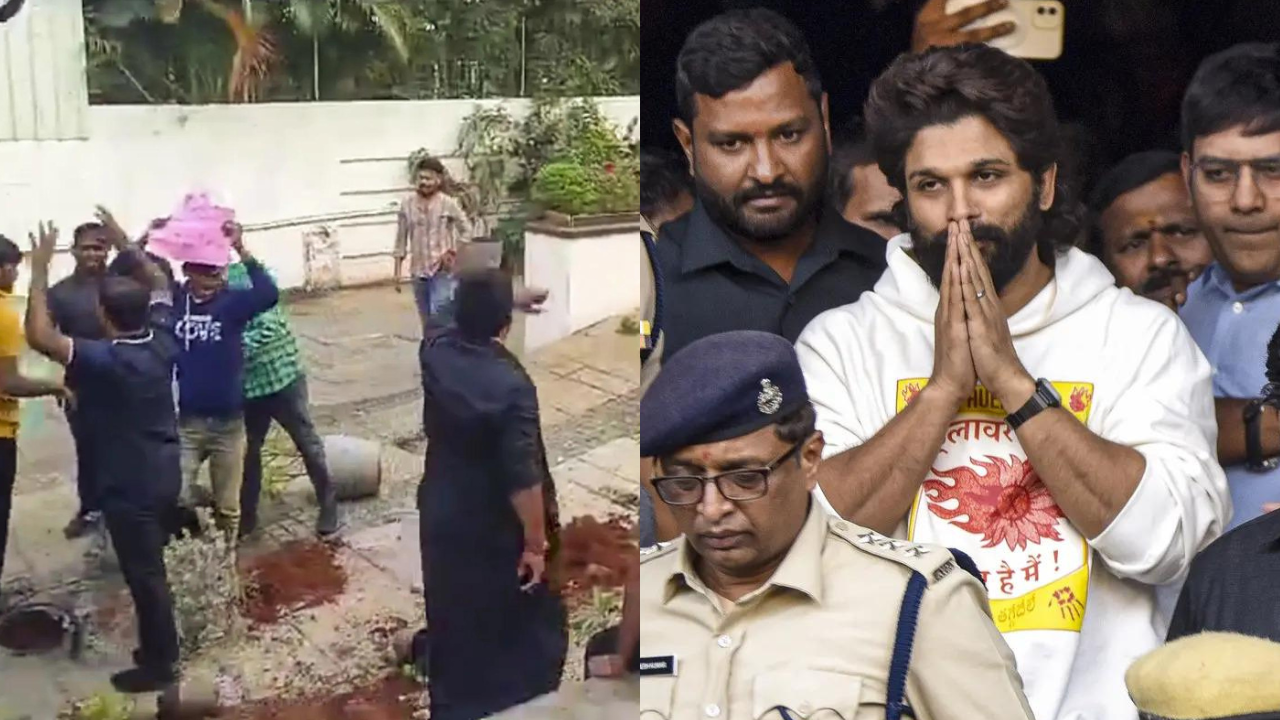 You are currently viewing BRS vs Congress intensifies after vandalisation at Allu Arjun’s house; all 6 accused get bail