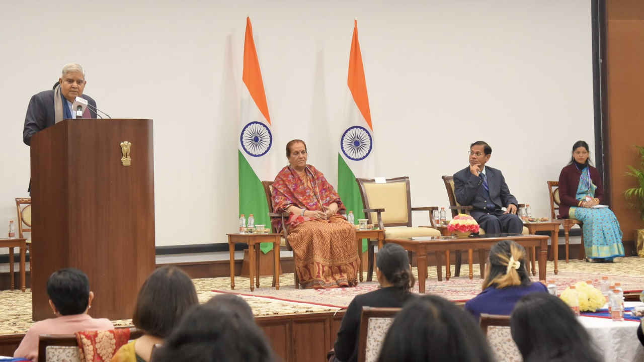 You are currently viewing ‘Notice for my removal was a rusted knife’: Vice President Jagdeep Dhankhar slams INDIA bloc for no-confidence motion in Rajya Sabha
