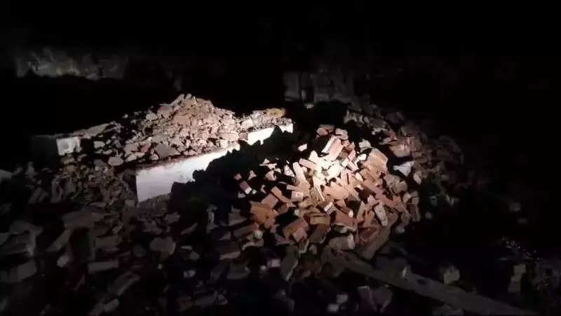 You are currently viewing Old mazaar razed in UP, locals allege bid to build petrol pump