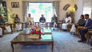 Read more about the article NDA leaders in huddle with eye on Delhi polls, hold talks on ONOE