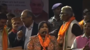 Read more about the article Politics heats up over ‘Raghupati Raghav’ bhajan at BJP event in Bihar, singer apologises