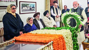 Read more about the article Congress demands memorial for Manmohan Singh; committed to building one: Government