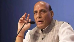 Read more about the article India ‘not very lucky’, can’t sit quiet, unconcerned: Rajnath Singh to Armymen