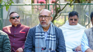 Read more about the article CM N Biren Singh apologises to Manipur strife victims, says drug smugglers, infiltrators from Myanmar top threats