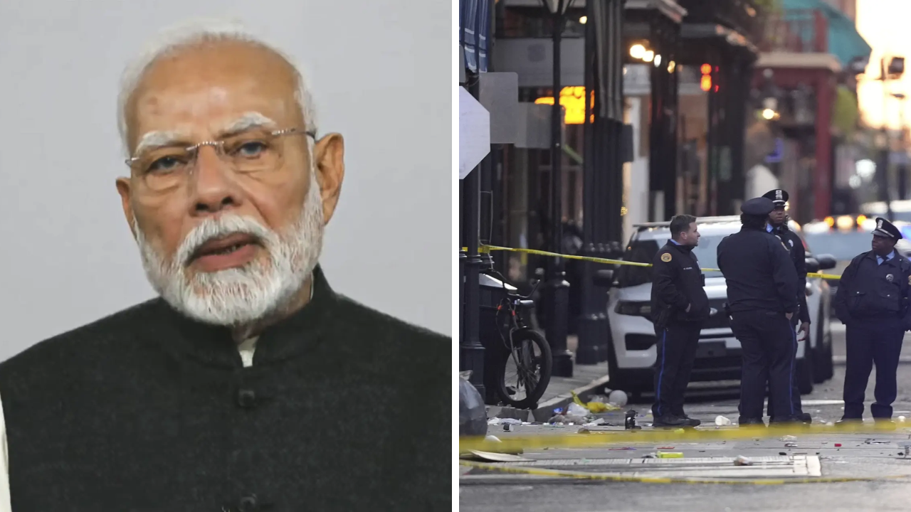 You are currently viewing ‘Thoughts and prayers with victims, their families’: PM Modi condemns ‘cowardly terrorist attack’ in New Orleans