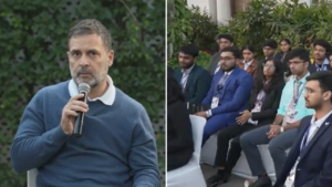 Read more about the article Rahul Gandhi meets IIT Madras students, calls for ‘guarantee of quality education’; BJP dismisses ‘choreographed sermons’