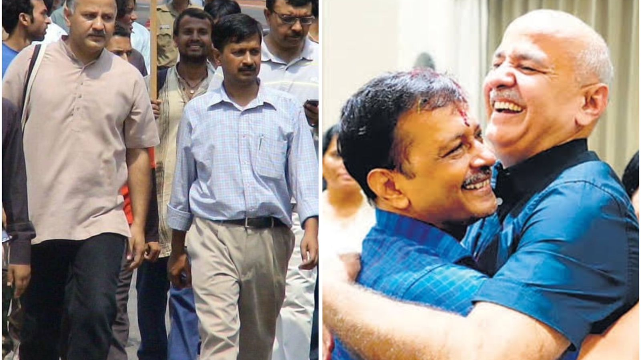 You are currently viewing ‘Delhi loves you’: Arvind Kejriwal shares throwback picture to wish Manish Sisodia on his birthday