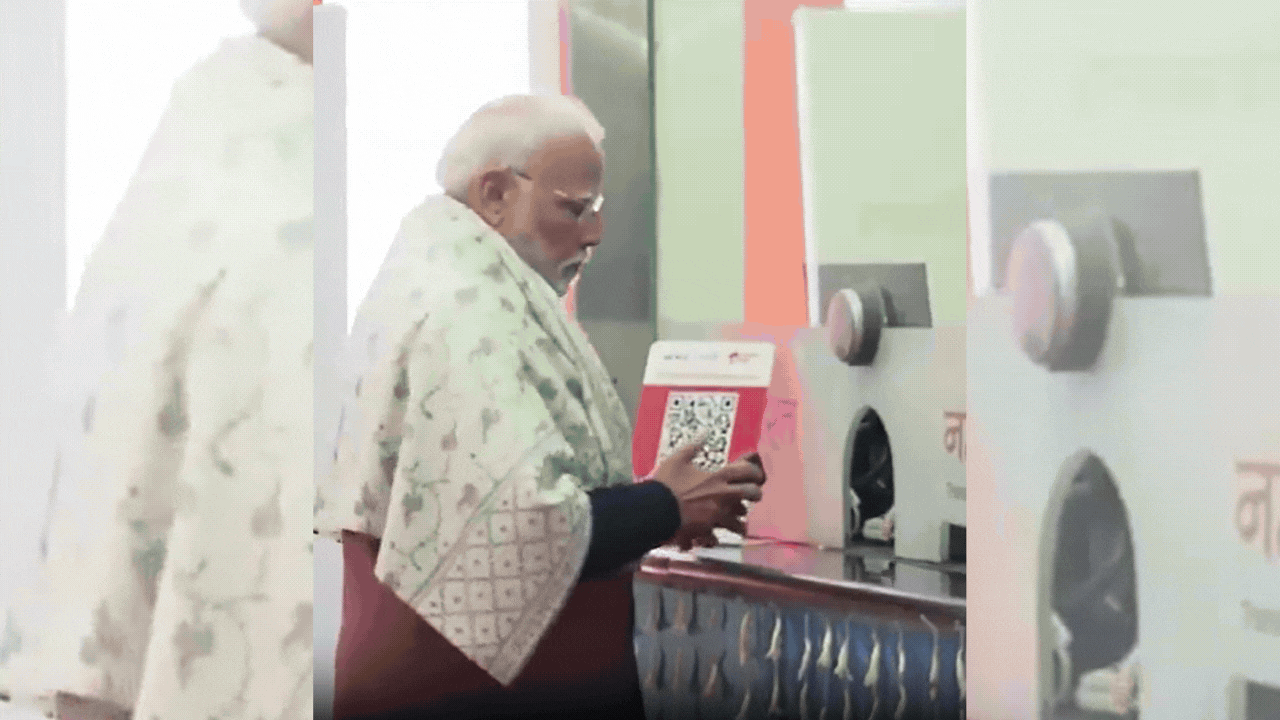 You are currently viewing Watch: PM Modi takes a ride on Namo Bharat Train from Sahibabad station