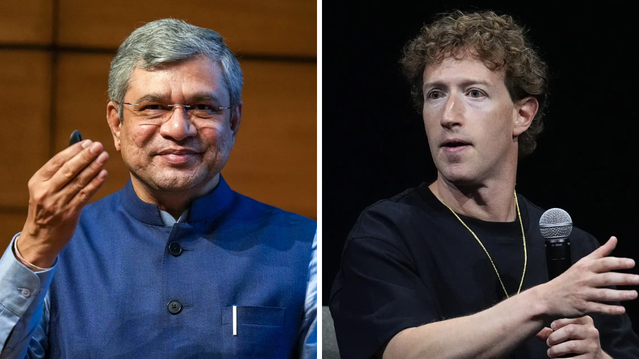 You are currently viewing Union minister Ashwini Vaishnaw fact-checks Meta chief Mark Zuckerberg on 2024 polls