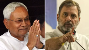 Read more about the article Nitish Kumar raised caste census in INDIA bloc meets, Rahul Gandhi stayed silent: JDU
